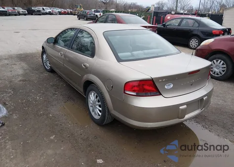 2002 Chrysler Sebring Lx/Lx Plus z USA, uszkodzony, nr VIN 1C3EL46R62N256082